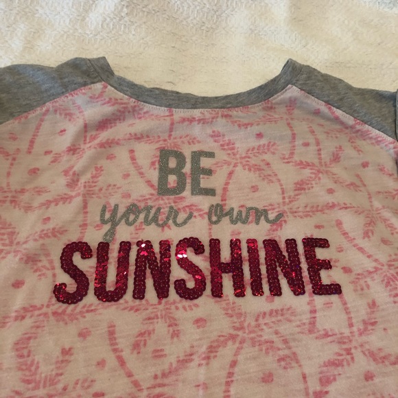 Cat & Jack Sequined and Glitter T-shirt - Picture 2 of 4